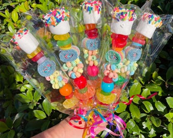 10+ Kekse! Geburtstagsparty Favor, Party Treat Tisch, Geburtstagsfest, Kindergeburtstag Party Favor, Candy Spieß, Candy, Kids Candy