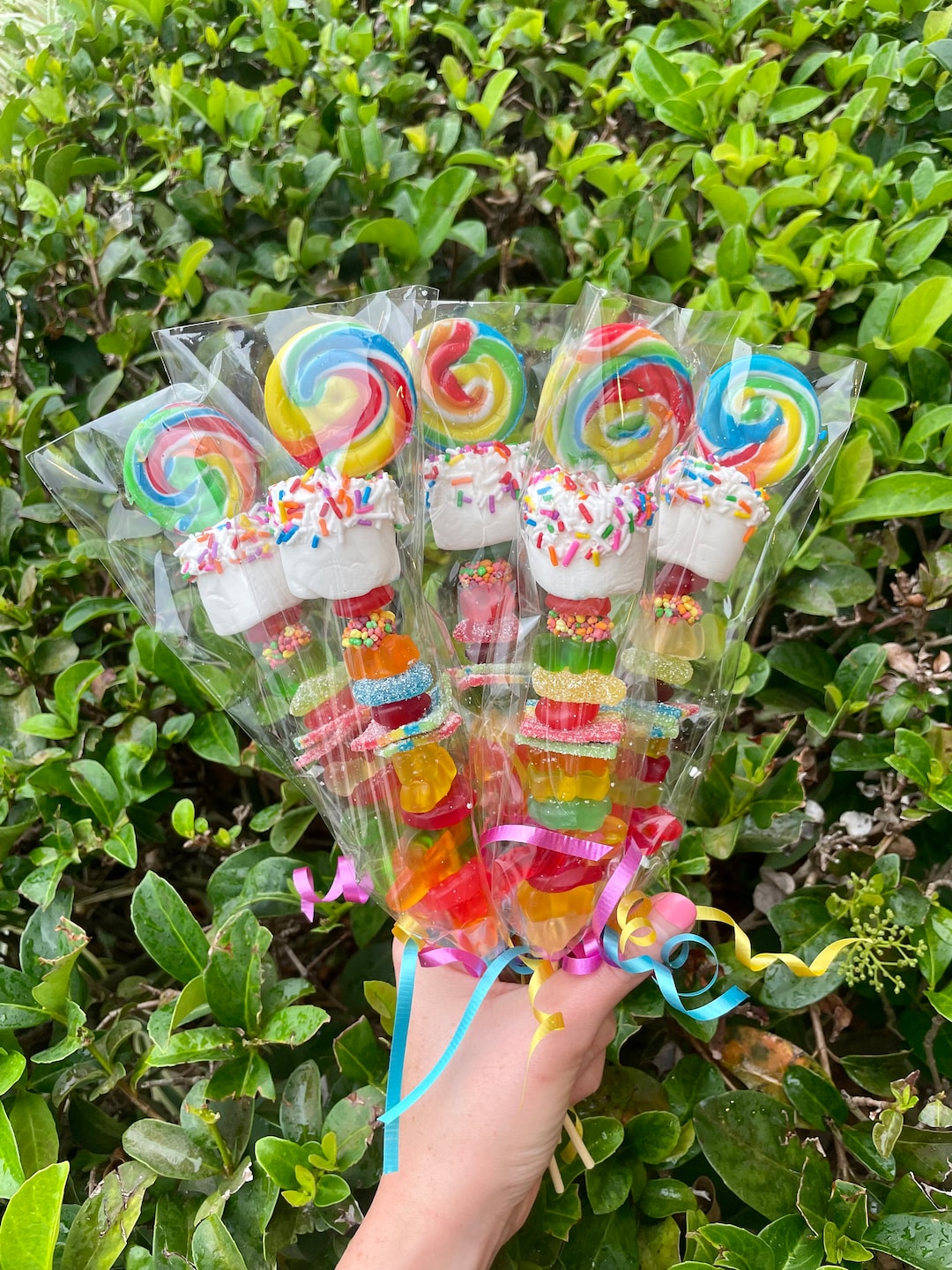 5 XL Candy Kabobs Personalized Party Favors, Party Decor, Birthday