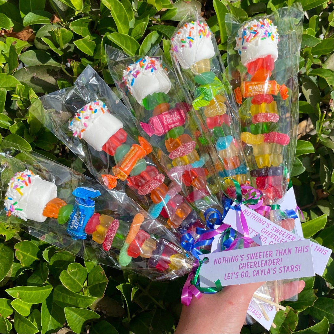 15 Custom XL Candy Kabobs Birthday Party Favors, Party Decor, Birthday