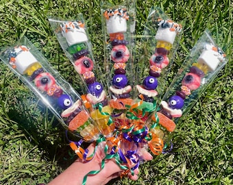Halloween Candy Kabobs, Party Favors