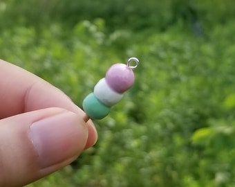 Dango Polymer Clay Charm