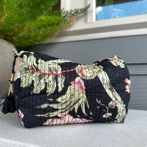 Quilted Cosmetics Bag - Variable Prints