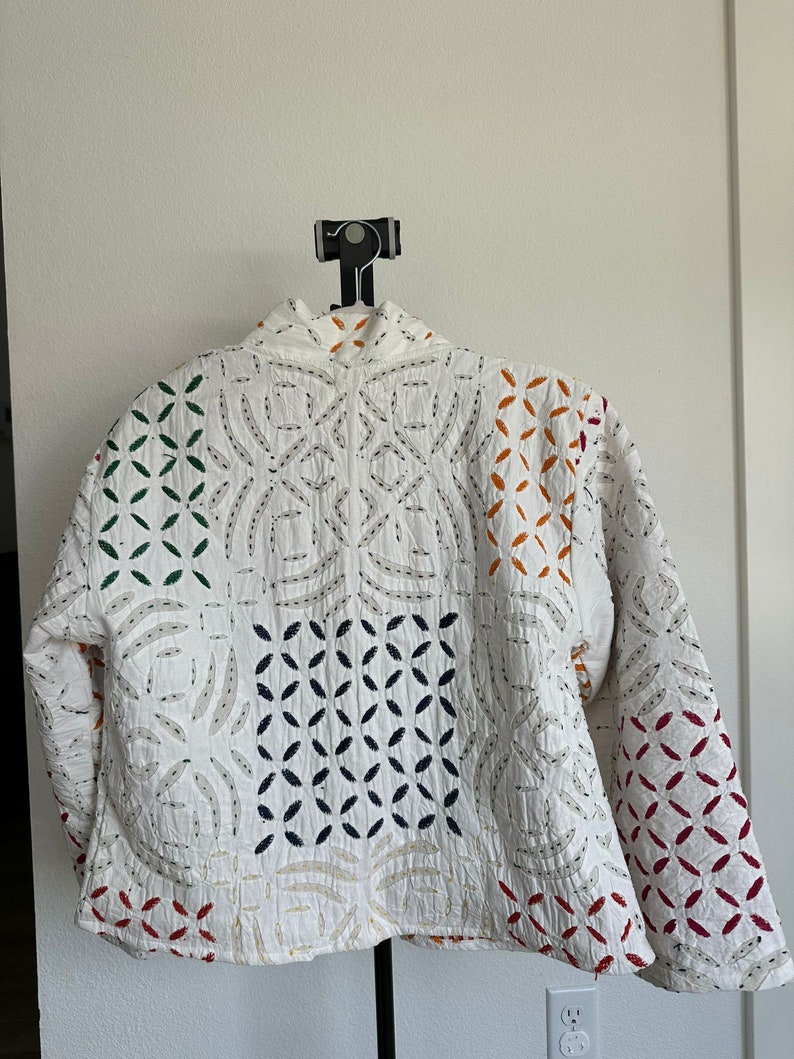 Kantha Quilted Reversible Jacket 15