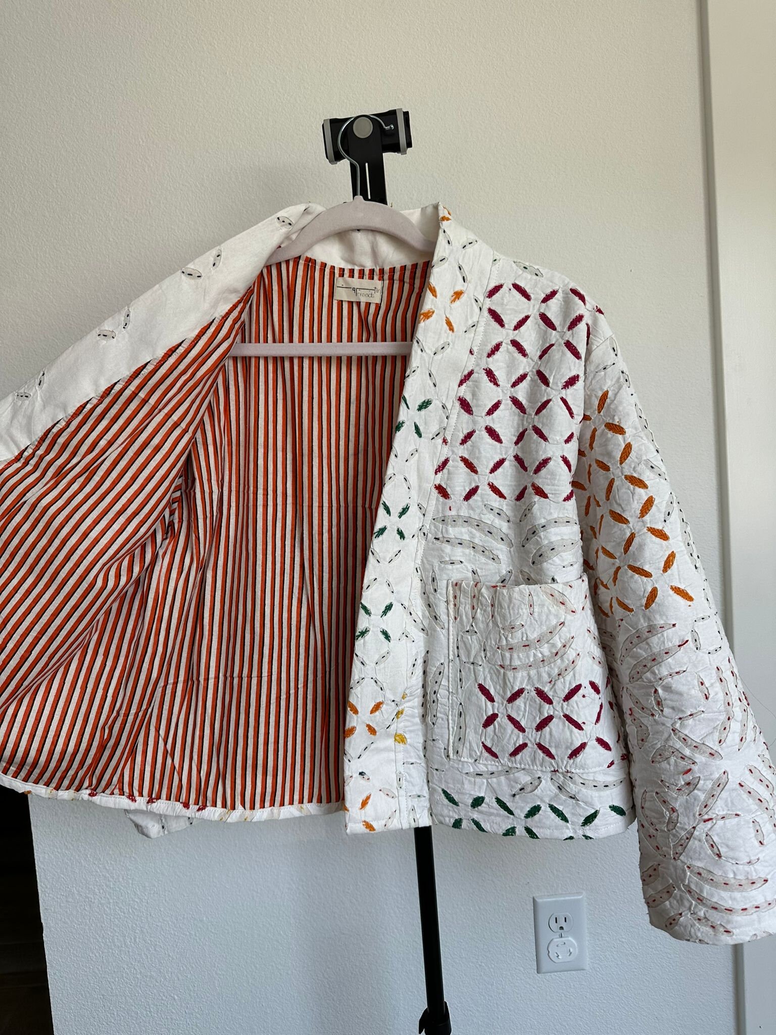 Kantha Quilted Reversible Jacket 43