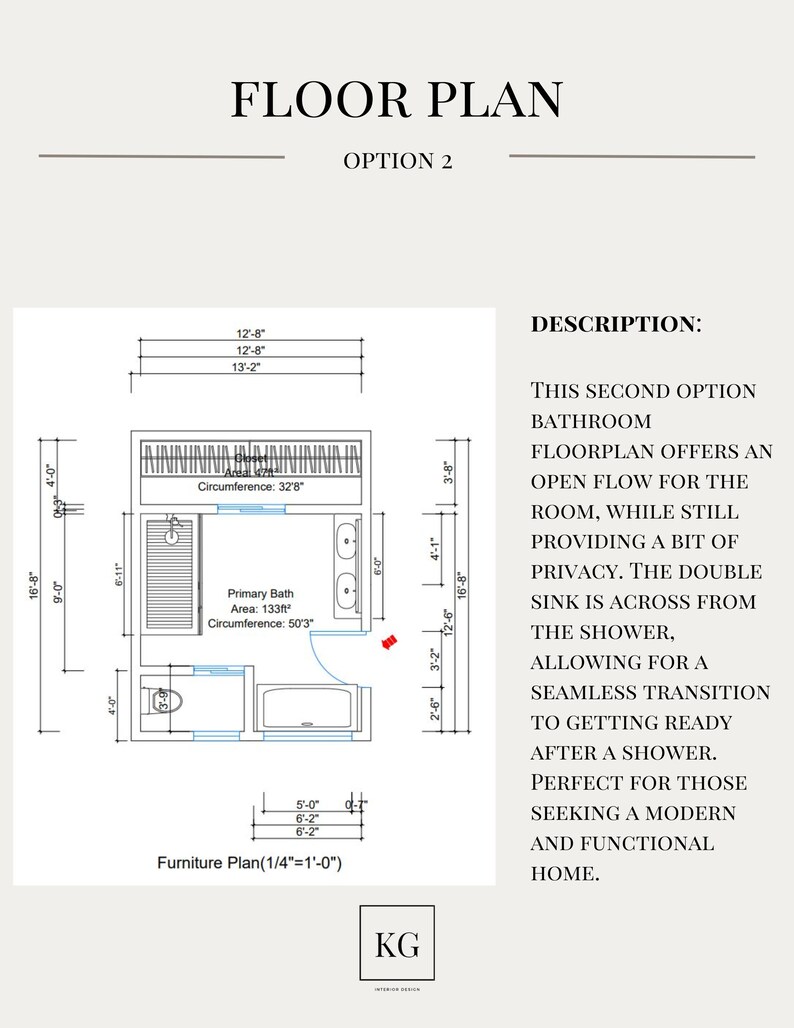Personalized Floor Plan, With Furniture Layout, Custom 2D Floor Plan