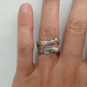 Double band molten ring