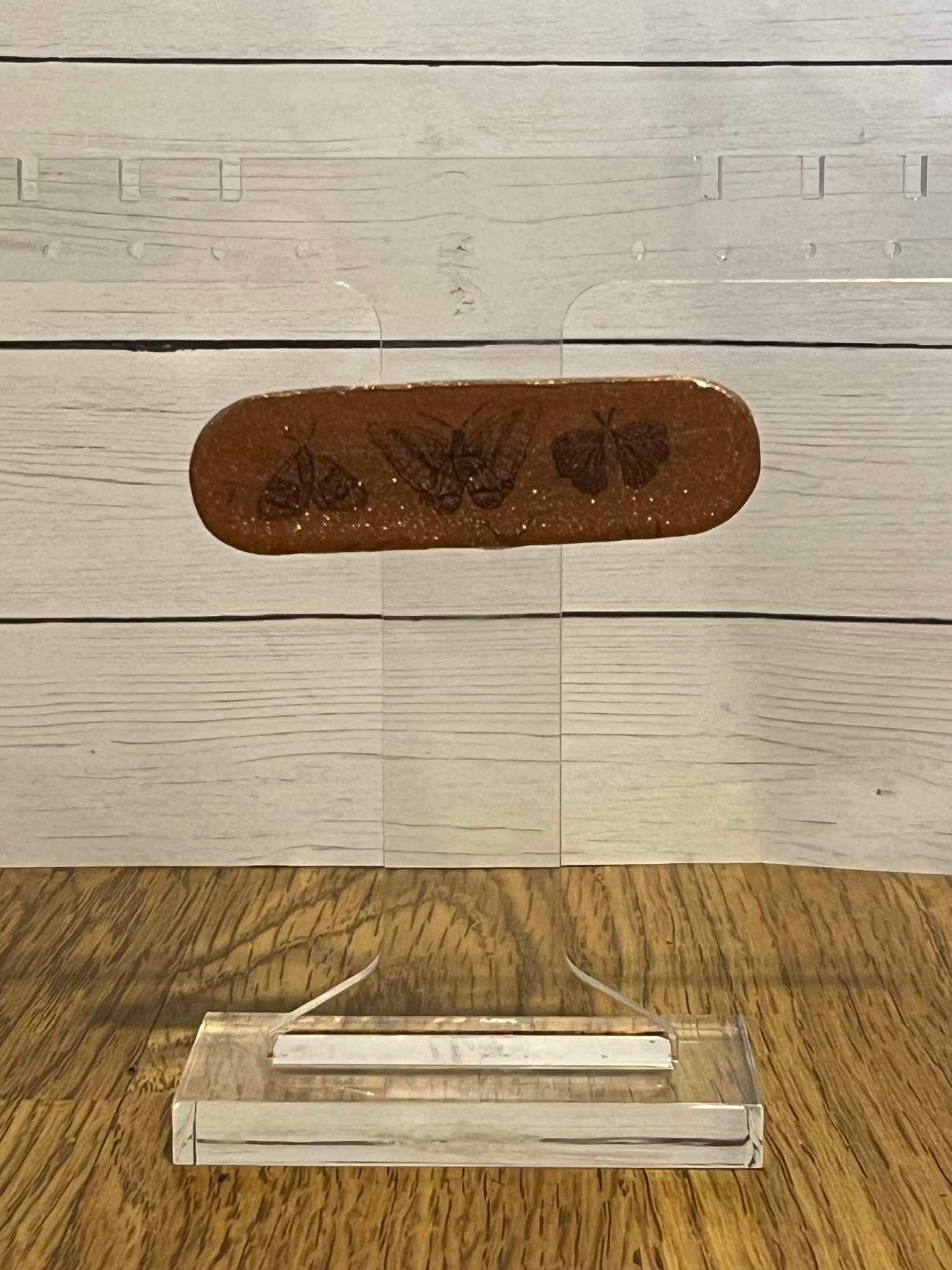Moth hair clip