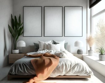 3 Frame Mockup, Mockup Frame, Boho Mockup, Frame Mock Up, Wood Frame Mockup, Wall Art Mockup, Poster Mockup, Styled Mockup, Photo Mockup