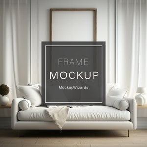 High quality Frame Mockup made for art prints, Boho, Frame Mockup, Wall Frame Mockup, Poster Mockup, Interior Mockup, Styled Mockup, Canva