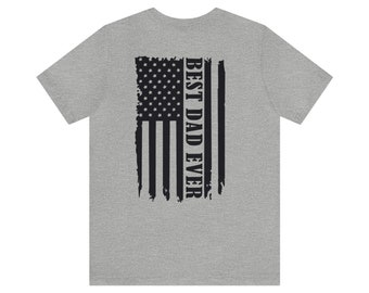 Dad Flag Black
