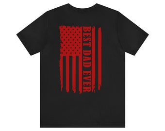Dad Flag Red