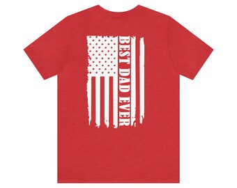 Dad Flag White