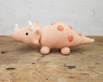 DIY Crochet Kit - Triceratops
