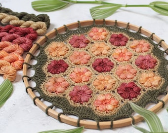 Peach Blossom Mandala Kit