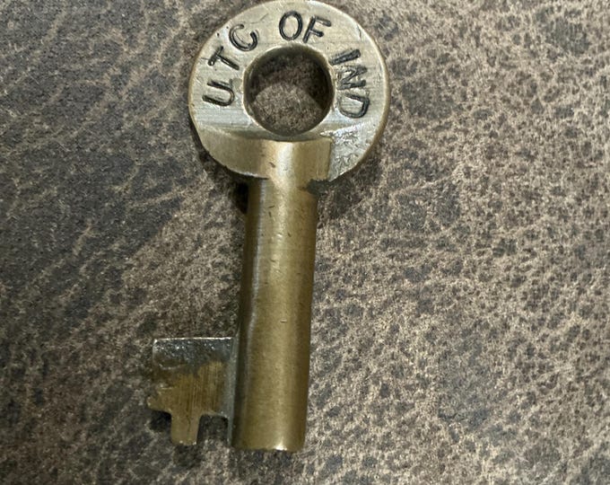 Obsolete Antique UTC of Indiana Railroad Switch Key Brass Indiana - Etsy