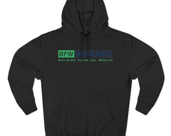 Felpa con cappuccio in pile a tre pannelli BFW