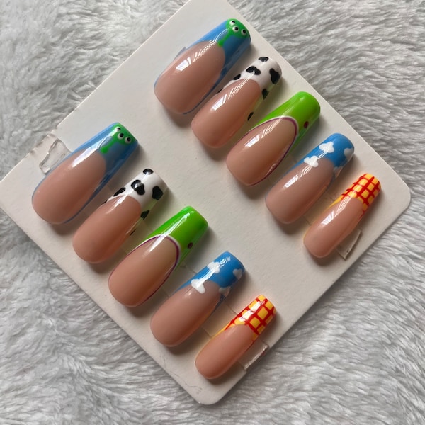 Toy Story Nails Etsy