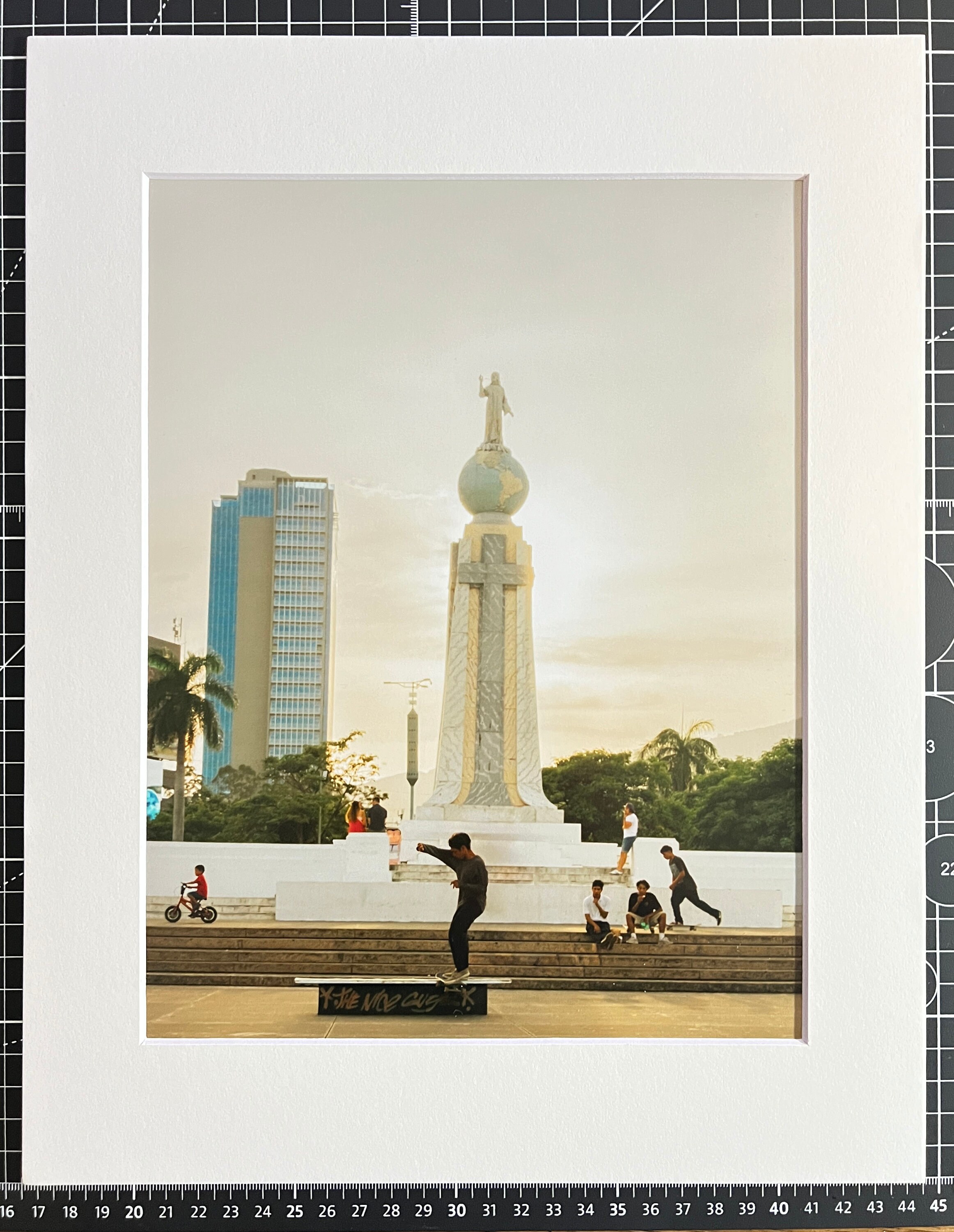 El Salvador De Mundo Skater Wall Art Photo Print El Salvador Art Gift