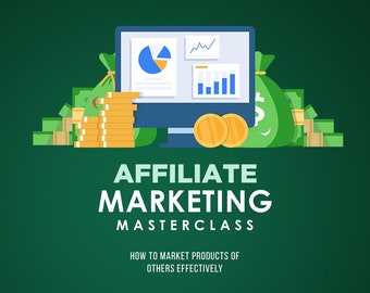 Affiliate Marketing Masterclass Training | 20 videos and 20 audio files downloadable to learn at your own pace.