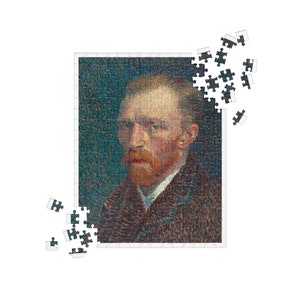 Vincent van Gogh Dutch Self-Portrait | Jigsaw Puzzle | Immortalize the Artistry of Van Gogh with 252 and 520 Pieces