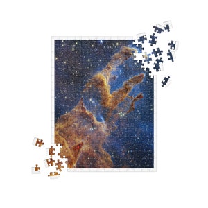 Pillars of Creation by NASA Jigsaw Puzzle | 252 & 520 Piece Options | Astronomy Puzzle for All Ages and Skill Levels