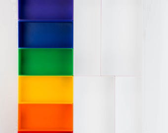 Organizador de cajones modular Rainbow (18x30 cm): ¡Nuestro sistema Rainbow Better Drawers te ayudará a deshacerte de los trastos! Se ajusta en segundos y se reorganiza fácilmente.