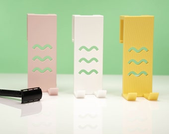 Soporte para afeitadora de ducha para cartucho o afeitadora de seguridad, varios tamaños disponibles, elige tu color, ¡gran regalo!