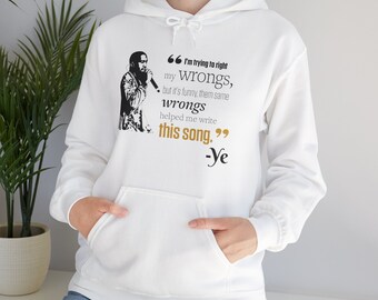 Kanye Quote Heavy Blend™ Hooded Sweatshirt