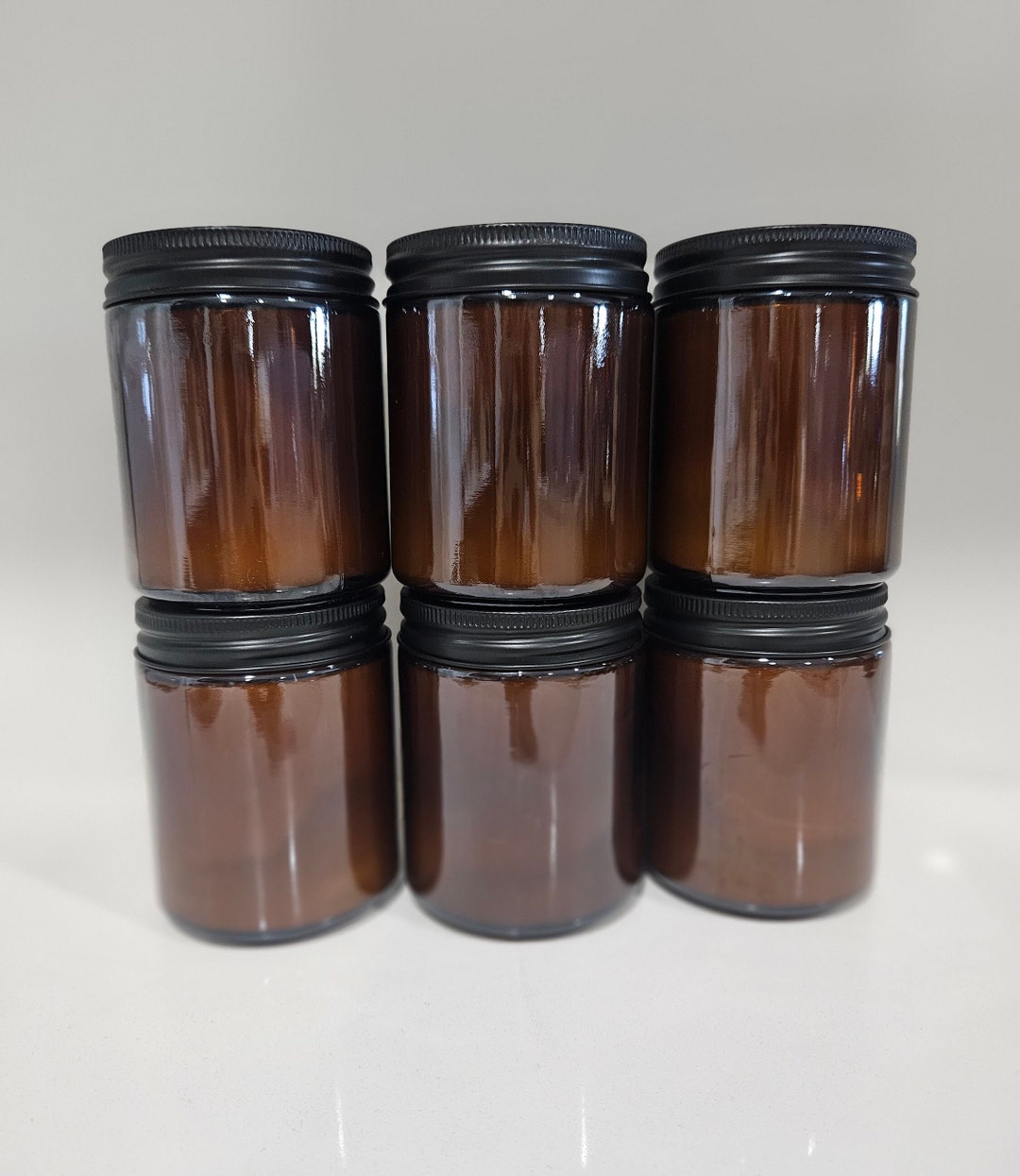 Bulk Candles Wholesale Candles 8oz 6 Pcs Soy Wax No Label Candles Bulk