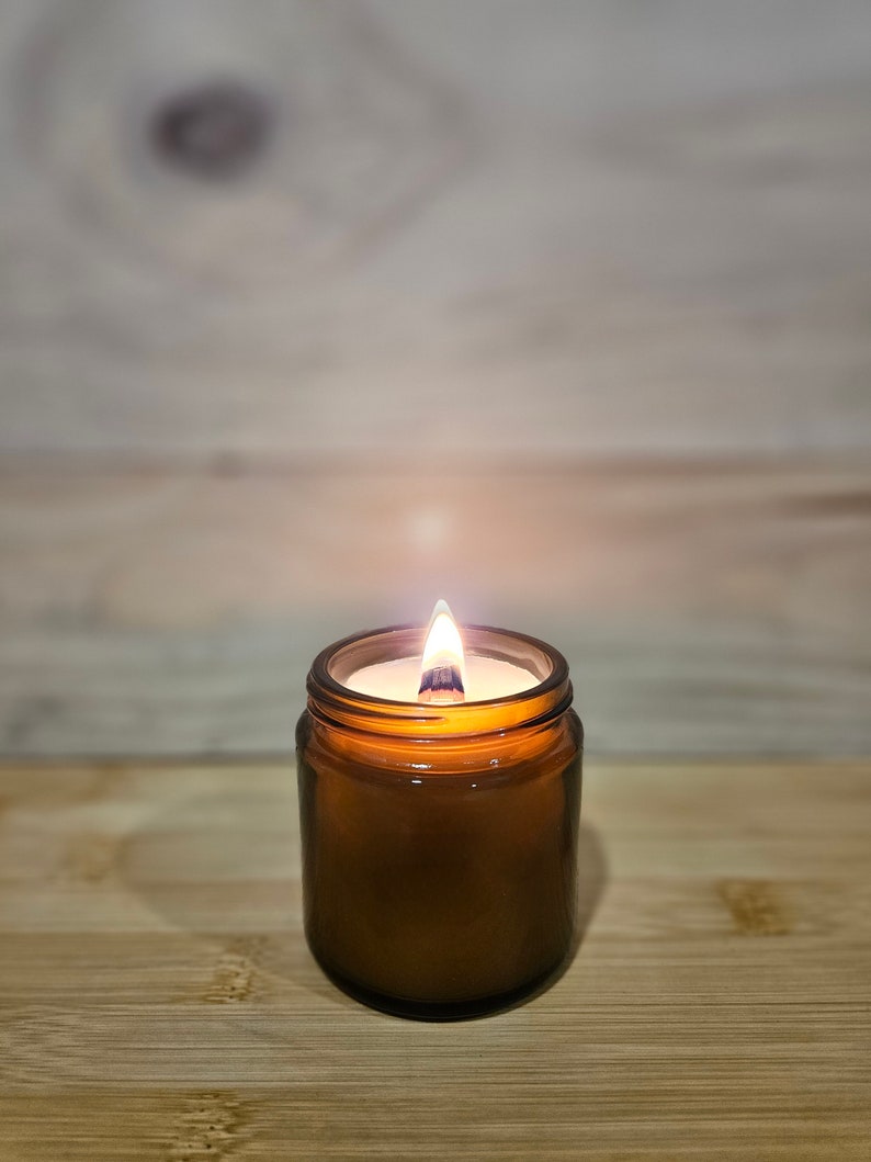 Bulk Candles Wholesale Candles 4oz 6 Pcs Black Lid Soy Wax No Label