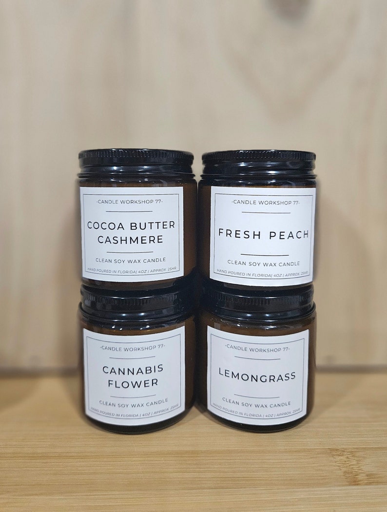 Candle Sample Set Candle Sample Pack Candle Samples Bulk Candles