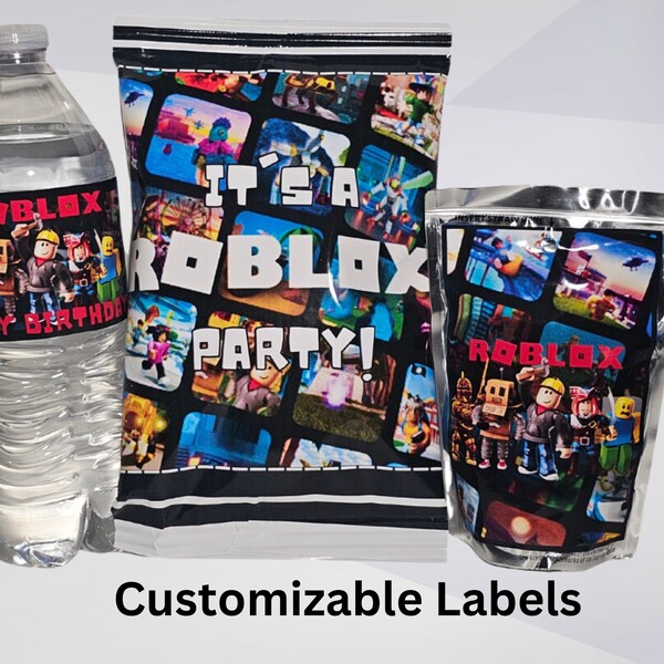 Roblox Party Bags Etsy