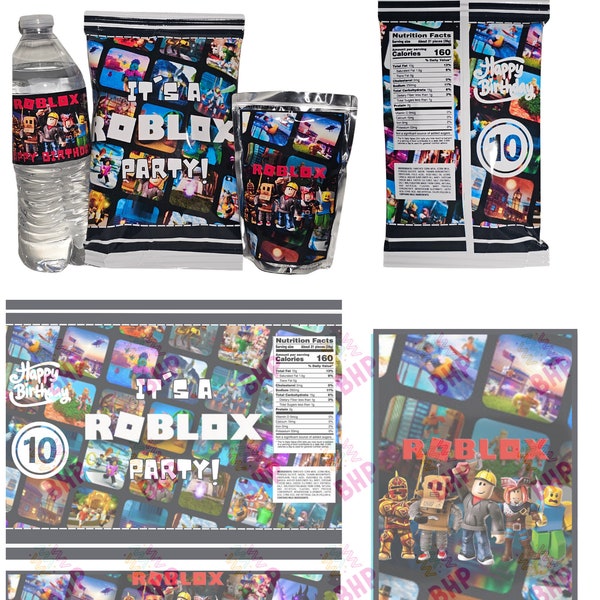 Roblox Party Bags Etsy