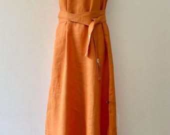 Robe en lin d'été, printemps