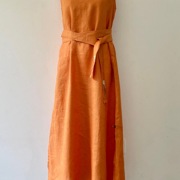 Robe en lin d'été, printemps