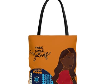 African Pattern Tote Bag