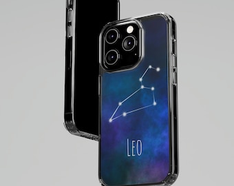 Leo Zodiac Constellation Cell Phone Case - multiple models