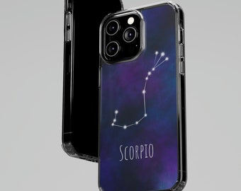 Scorpio Constellation Zodiac Cell Phone Case