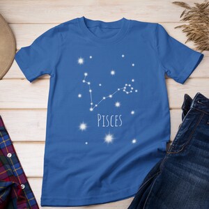 Fische Sternzeichen T-Shirt Frauen und Unisex