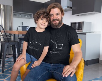 Big Dipper Little Dipper T-Shirts | Constellation Tees | multi-size