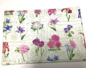 Spring Floral Reversible Placemats, Flower Placemats, Floral Decor, Colorful Floral Home Decor, Floral Table Decor, Gifts for Her
