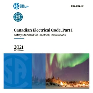 CCE, Code canadien de l'électricité, Canadian Electrical, CSA C22 1
