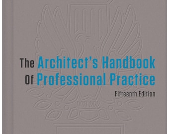 Architekten Handbuch der Berufspraxis, 15th Edition, Best Prose Architektur, Architekturdesign, Landschaftsarchitektur