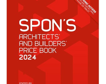 SPONS 2024 Preisbuch, SPONS Online 2024, SPONS Preisbuch, Spons Architekt und Bauherren, Spons Preisbuch