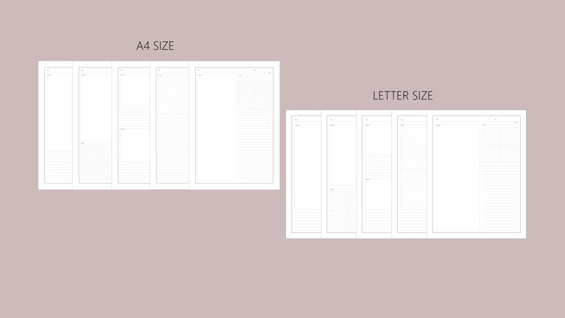 10 Printable PDF, Math Paper, Math Notes, Student Notes, Digital Note ...