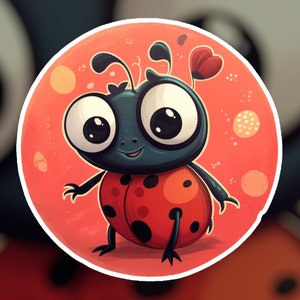 Ladybug Sticker | Bugs |