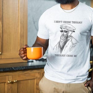 John Calvin Verbrecher Leben Shirt Pastor Geschenk Christliches T-ShirtReformationstag Seminar Geschenk Theologe T-Shirt Demonantischer verbesserter Glaube Shirt