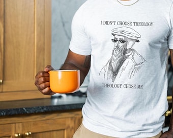 Camiseta de Juan Calvino, regalo de pastor, camiseta cristiana, regalo del Día de la Reforma, camiseta de seminario, camiseta de teólogo, camiseta de fe protestante reformada