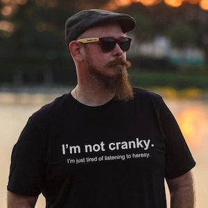 Funny Christian shirt gift bad theology tee Seminary gift for him tshirt theology matters shirt reformation day shirt bible study gift shirt