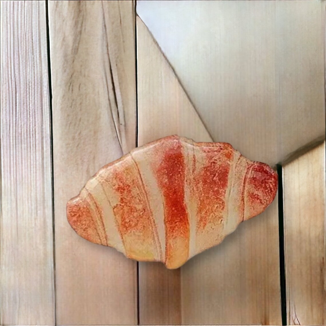 Food Phone Grip Holder / Waffle / Cookie / Toast / Croissant / Stacked